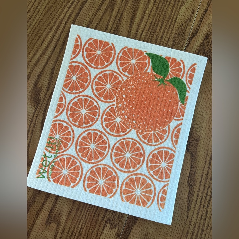 35 Orange Wet-It Cloths